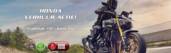 HONDA motorverhuur actie