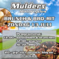 BRUNCH & BBQ-rit, 13 JULI